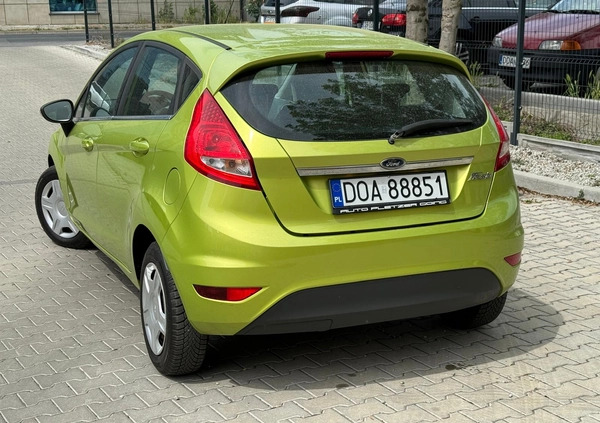 Ford Fiesta cena 19900 przebieg: 122000, rok produkcji 2009 z Oława małe 79